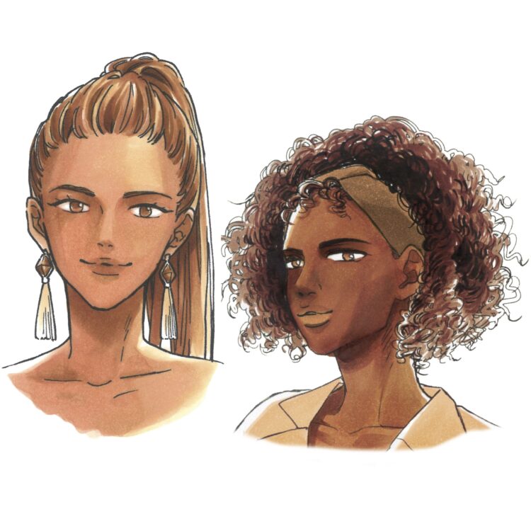 COPIC CIAO КОМПЛЕКТ - 5+1 PORTRAIT COLOURS 2 - Изображение 5