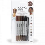 COPIC CIAO КОМПЛЕКТ - 5+1 HAIR TONES 2