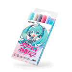 COPIC CIAO КОМПЛЕКТ - 5+1 HATSUNE MIKU SET