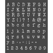 STAMPERIA MEDIA STENCIL - ШАБЛОН 20 Х 25 СМ - KSTD061