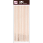 DOCRAFTS OUTLINE STICKERS - STRAIGHT LINE BORDERS ANT 810290