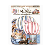 STAMPERIA WELCOME HOME DIE CUTS DFLDC72