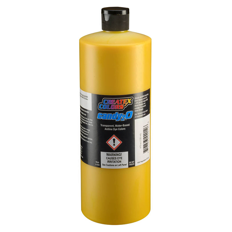 createx lemon yellow CREATEX CANDY COLORS 60 МЛ. - LEMON YELLOW 4653 - Изображение 1