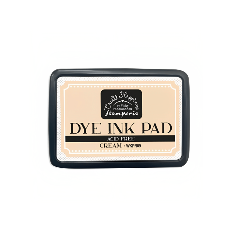 STAMPERIA DYE INK PAD ПИГМЕНТЕН ТАМПОН WKPR09 CREAM - Изображение 1