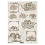ITD COLLECTION ДЕКУПАЖНА ОРИЗОВА ХАРТИЯ А4 - R2094