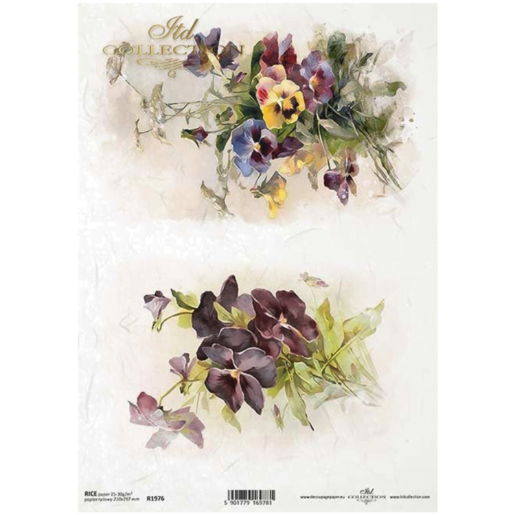 ITD COLLECTION ДЕКУПАЖНА ОРИЗОВА ХАРТИЯ А4 - R1976 - Изображение 1