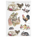 ITD COLLECTION ДЕКУПАЖНА ОРИЗОВА ХАРТИЯ А4 - R0306