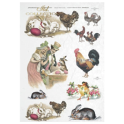 ITD COLLECTION ДЕКУПАЖНА ОРИЗОВА ХАРТИЯ А4 - R0306