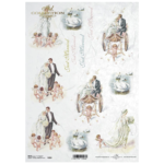 ITD COLLECTION ДЕКУПАЖНА ОРИЗОВА ХАРТИЯ А4 - R0656