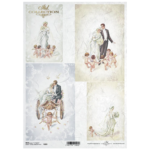 ITD COLLECTION ДЕКУПАЖНА ОРИЗОВА ХАРТИЯ А4 - R0655