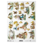 ITD COLLECTION ДЕКУПАЖНА ОРИЗОВА ХАРТИЯ А4 - R0844