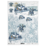 ITD COLLECTION ДЕКУПАЖНА ОРИЗОВА ХАРТИЯ А4 - R0592