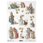 ITD COLLECTION ДЕКУПАЖНА ОРИЗОВА ХАРТИЯ А4 - R0823