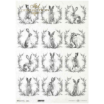 ITD COLLECTION ДЕКУПАЖНА ОРИЗОВА ХАРТИЯ А3 - R0855L