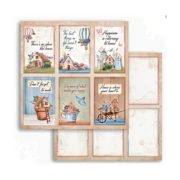 STAMPERIA WELCOME HOME КАРТОН 30,5/30,5 СМ - SBB914