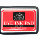 STAMPERIA DYE INK PAD ПИГМЕНТЕН ТАМПОН WKPR08 WARM RED