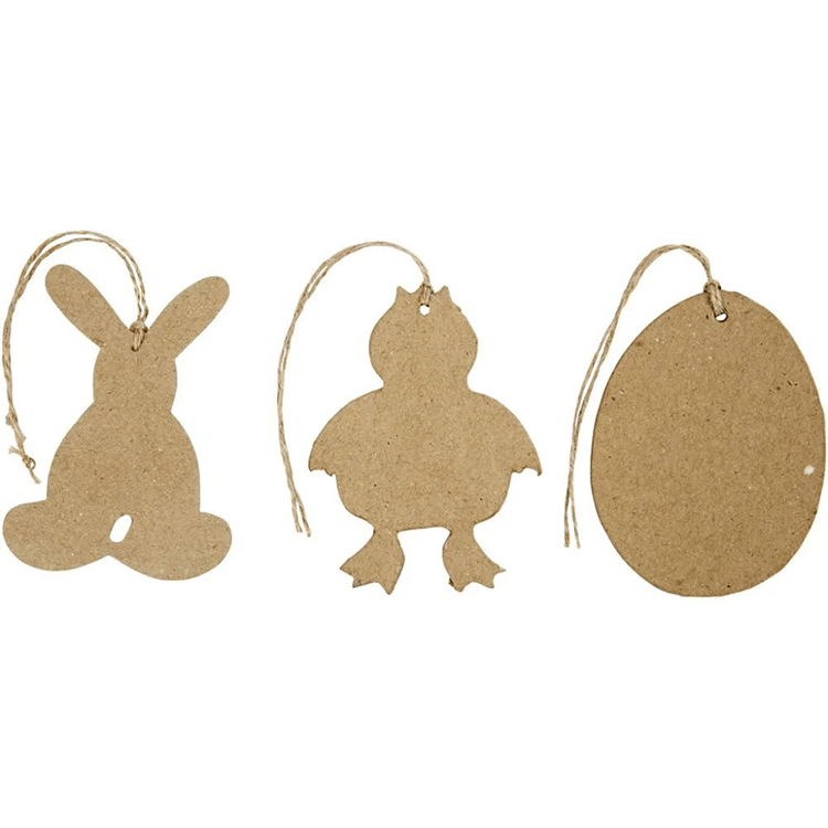 wood easter CREATIV ВЕЛИКДЕНСКИ ФИГУРКИ H: 10 СМ, 6 БР. - Изображение 1