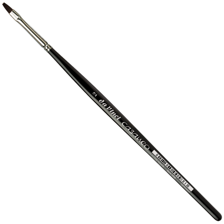 4017505028428 DA VINCI ЧЕТКА CASANEO 5898 ПЛОСКА №2 - Изображение 1
