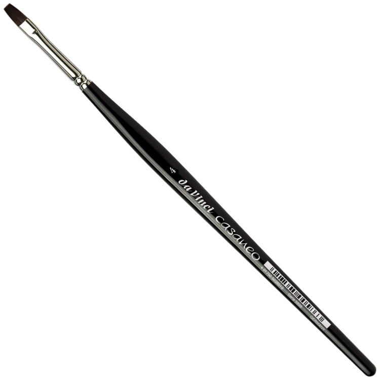 4017505028510 DA VINCI ЧЕТКА CASANEO 5898 ПЛОСКА №4 - Изображение 1