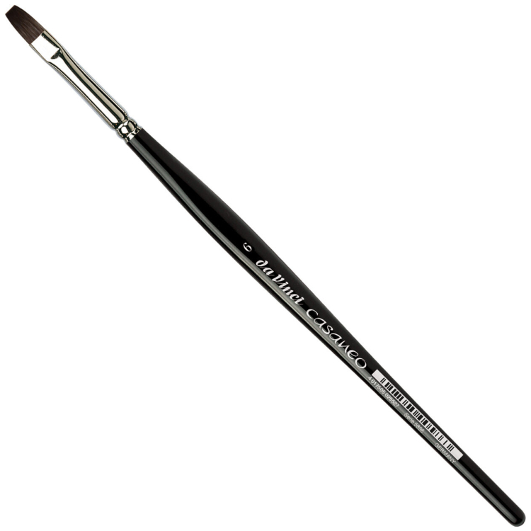 4017505028527 DA VINCI ЧЕТКА CASANEO 5898 ПЛОСКА №6 - Изображение 1