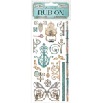 STAMPERIA СТИКЕРИ RUB ON 10,16/21,6СМ - DFLRB22