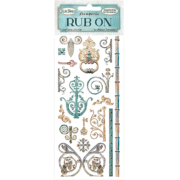 STAMPERIA СТИКЕРИ RUB ON 10,16/21,6СМ - DFLRB22