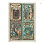 STAMPERIA MAGIC FOREST ДЕКУПАЖНА ОРИЗОВА ХАРТИЯ А4 -DFSA4751
