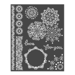 STAMPERIA MEDIA STENCIL - ШАБЛОН 20 Х 25 СМ - KSTD068