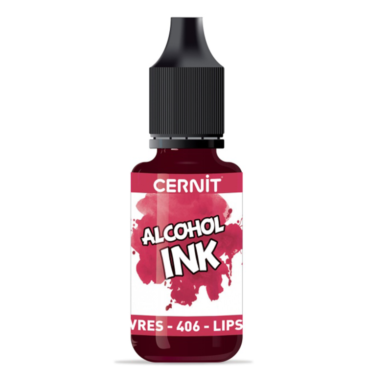 Lipstick red 406.jpg CERNIT ALCOHOL INK 20 МЛ - LIPSTICK RED CE2000020406 - Изображение 1