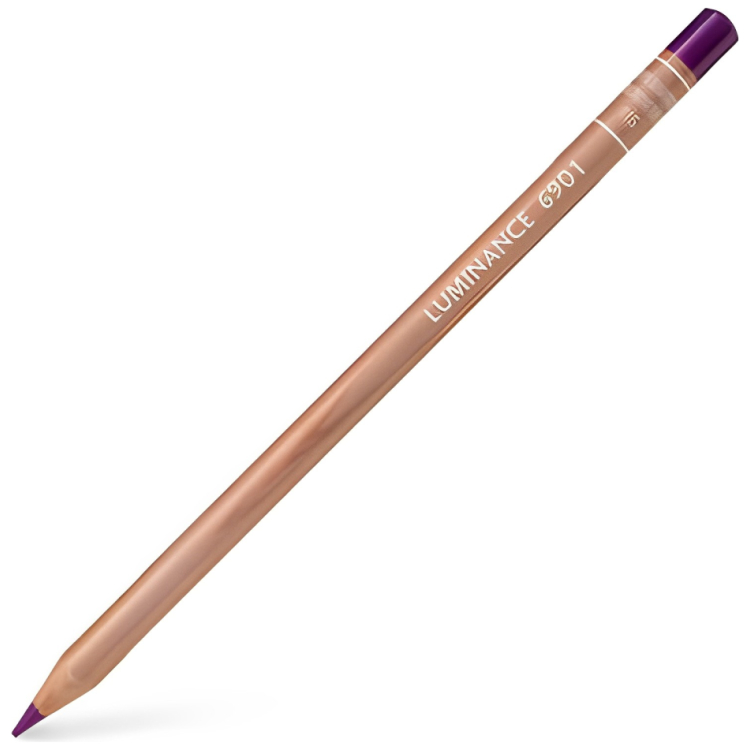 New Project (1) CARAN D'ACHE ЦВЕТНИ МОЛИВИ LUMINANCE - QUINACR. PURPLE 115 - Изображение 1
