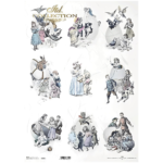 ITD COLLECTION ДЕКУПАЖНА ОРИЗОВА ХАРТИЯ А3 - R1003L