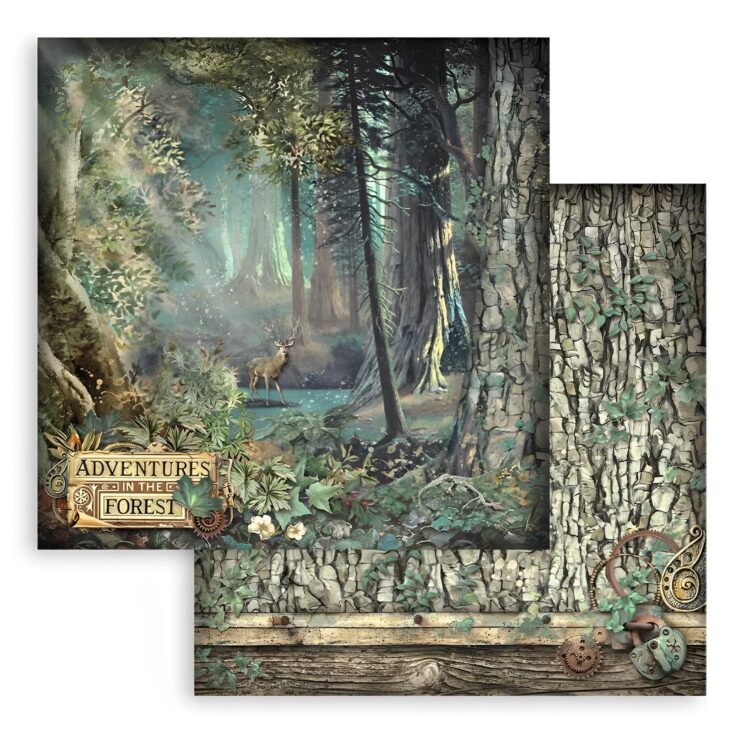 SBB917 STAMPERIA MAGIC FOREST ДИЗАЙНЕРСКИ КАРТОН 30,5/30,5СМ-SBB917 - Изображение 1