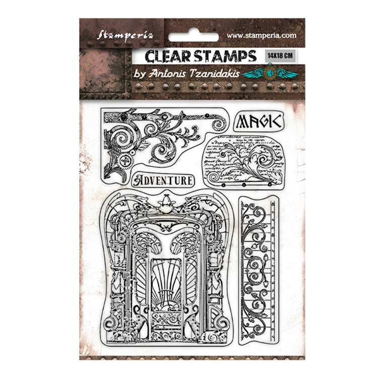 WTK168 STAMPERIA MAGIC FOREST 14/18CM - СИЛИКОНОВ ПЕЧАТ WTK168 - Изображение 1