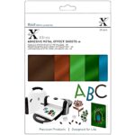 DOCRAFTS ЛИСТЧЕТА С МЕТАЛИЧЕСКИ ЕФЕКТ А5 20БР. - XCU 174421