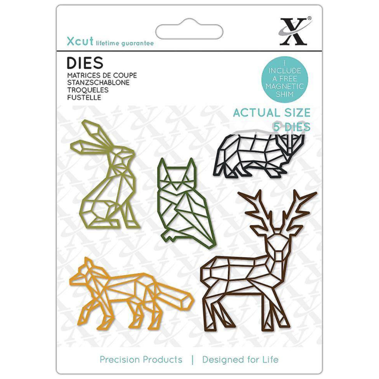 XCU 504139.jpg DOCRAFTS ЩАНЦИ ЗА ИЗРЯЗВАНЕ - WOODLAND ANIMALS XCU 504139 - Изображение 1