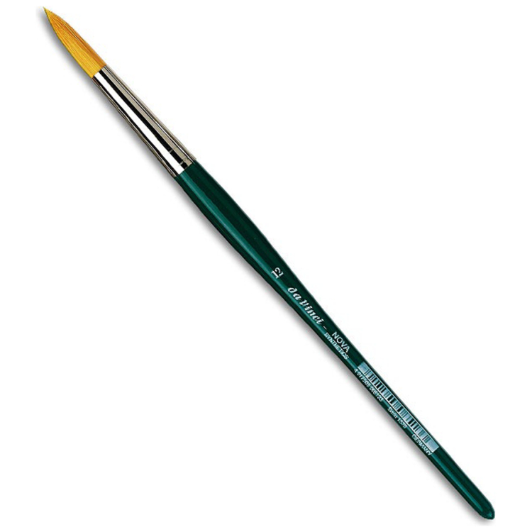 DA VINCI ЧЕТКА NOVA SYNTHETICS 1570 КРЪГЛА №12 - Изображение 1