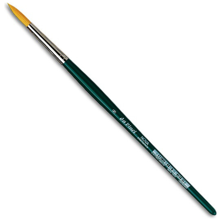 nomer 8.jpg DA VINCI ЧЕТКА NOVA SYNTHETICS 1570 КРЪГЛА №8 - Изображение 1