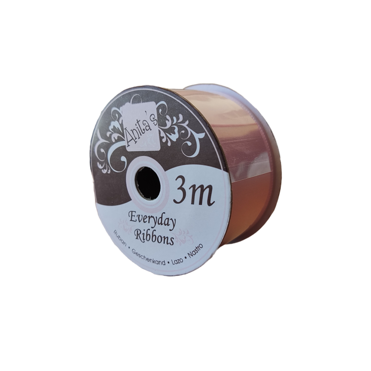 rozowa 2 DOCRAFTS ШИРОКА САТЕНЕНА ПАНДЕЛКА 3М SOFT PINK - PMA378210 - Изображение 1