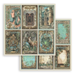 STAMPERIA MAGIC FOREST ДИЗАЙНЕРСКИ КАРТОН 30,5/30,5СМ-SBB919