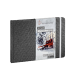 HAHNEMUHLE TONED WATERCOLOUR BOOK СИВ 200ГР, А5, 60 СТР.