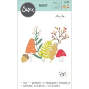 SIZZIX THINLITS ЩАНЦИ ЗА ИЗРЯЗВАНЕ - WINTER NATURE