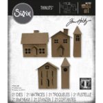 SIZZIX THINLITS ЩАНЦИ ЗА ИЗРЯЗВАНЕ - PAPER VILLAGE #2