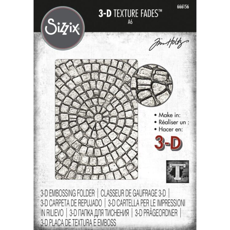 666156 SIZZIX ПАПКИ ЗА РЕЛЕФ 3D - MOSAIC - Изображение 1