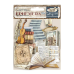 STAMPERIA VINTAGE LIBRARY EPHEMERA - DFLCT16