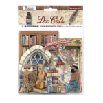 STAMPERIA VINTAGE LIBRARY DIE CUTS DFLDC74