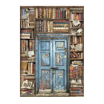 STAMPERIA VINTAGE LIBRARY ДЕКУПАЖНА ХАРТИЯ А4 - DFSA4753