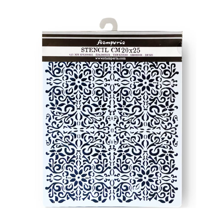 KSTD133 STAMPERIA VINTAGE LIBRARY STENCIL - ШАБЛОН 20Х25СМ - KSTD133 - Изображение 1