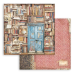 STAMPERIA VINTAGE LIBRARY КАРТОН 30,5/30,5 СМ - SBB923
