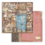 STAMPERIA VINTAGE LIBRARY КАРТОН 30,5/30,5 СМ - SBB923