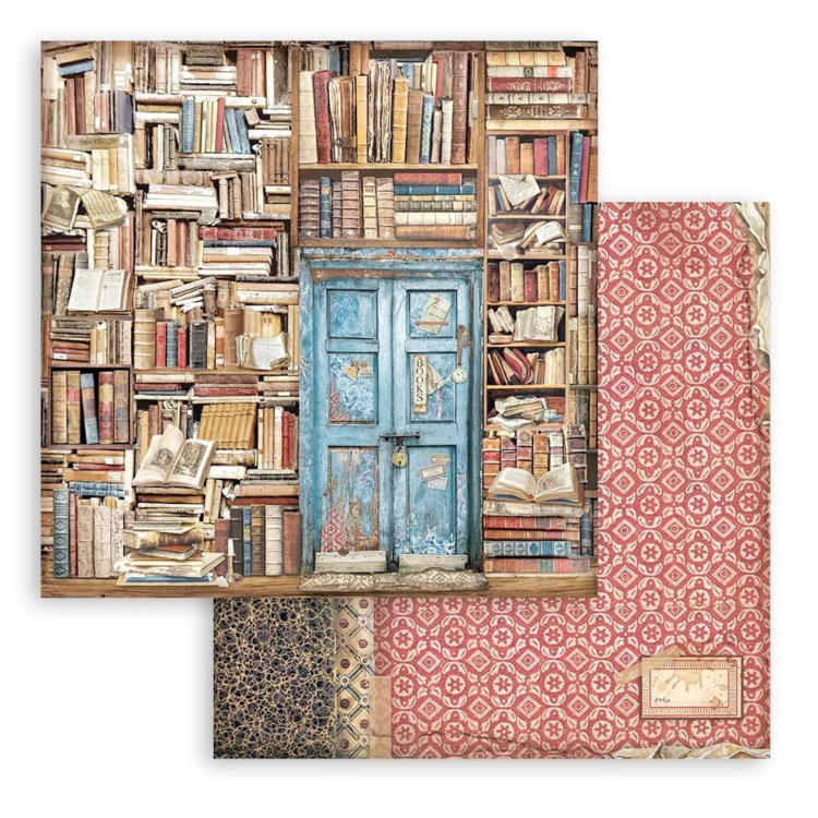 SBB923 STAMPERIA VINTAGE LIBRARY КАРТОН 30,5/30,5 СМ - SBB923 - Изображение 1